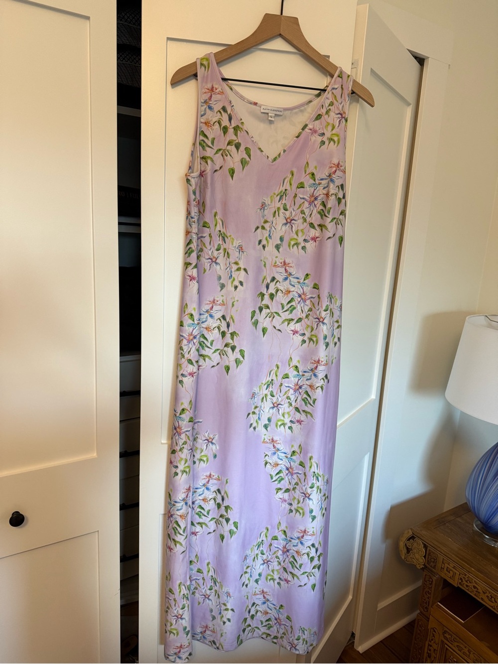 Ala von auersperg purple floral maxi and purple floral poncho - Picture 13 of 13